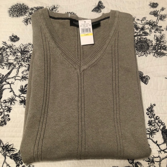 Men's Van Heusen V-neck sweater vest NWT - Picture 4 of 4